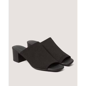 NEW EVERLANE women's glove reknit mule shoes in black